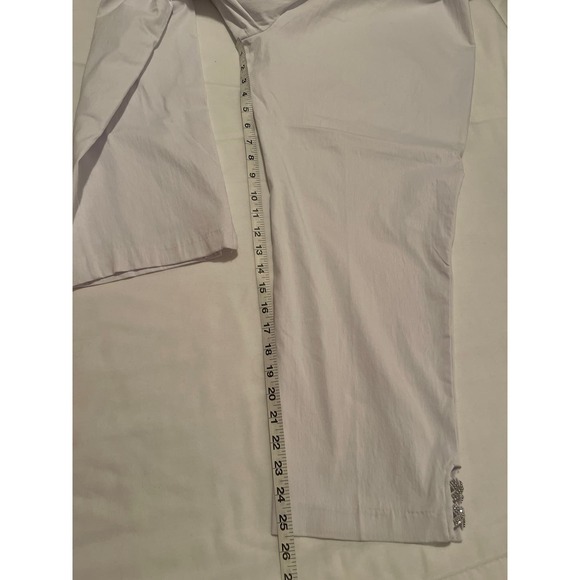 NWT 89th Madison White Dress pants comfort waist ankle length Women Sz 22 NWT - Picture 6 of 10
